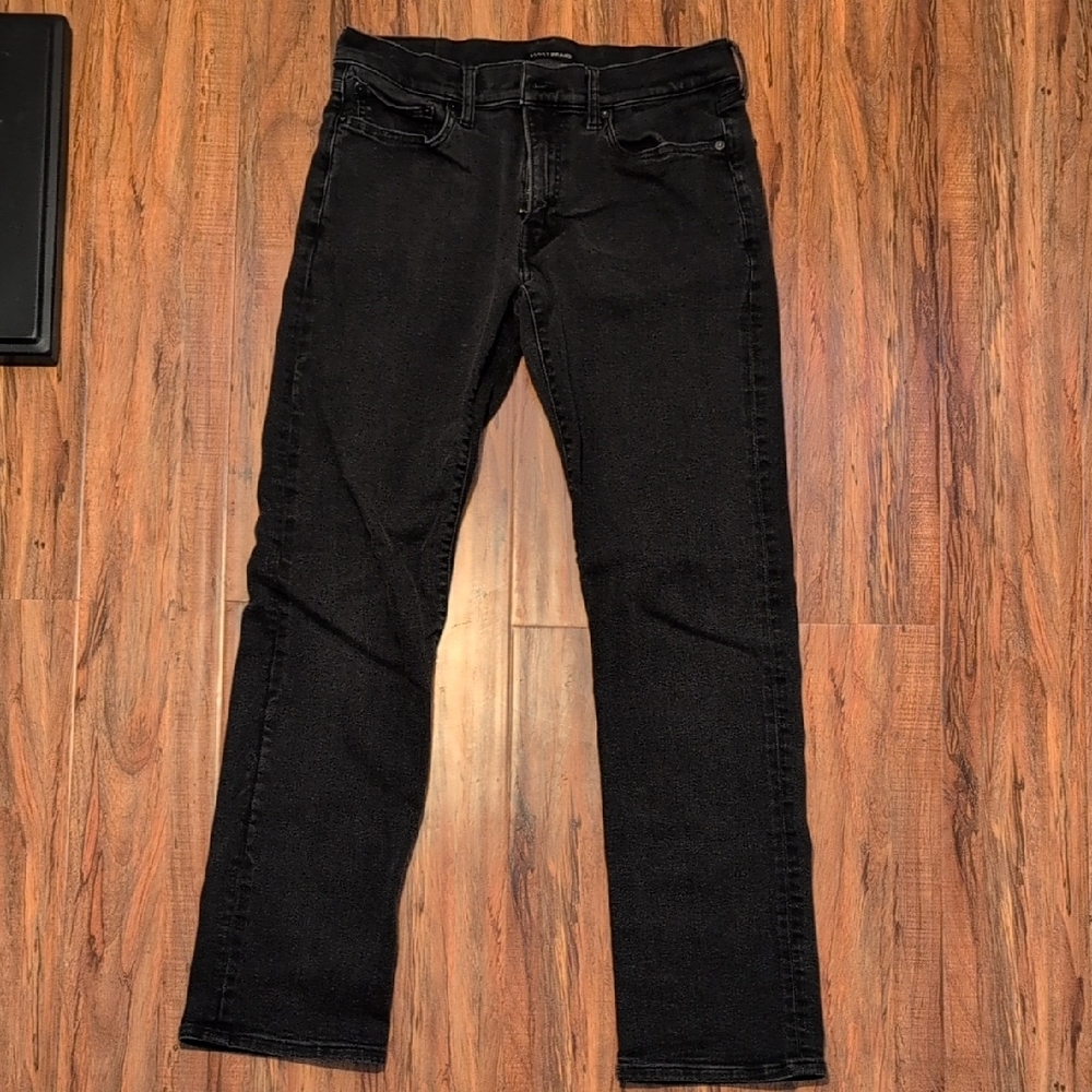 Lucky Brand Black Straight Jeans